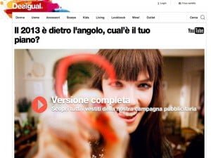 Desigual 2013 spot pubblicitario