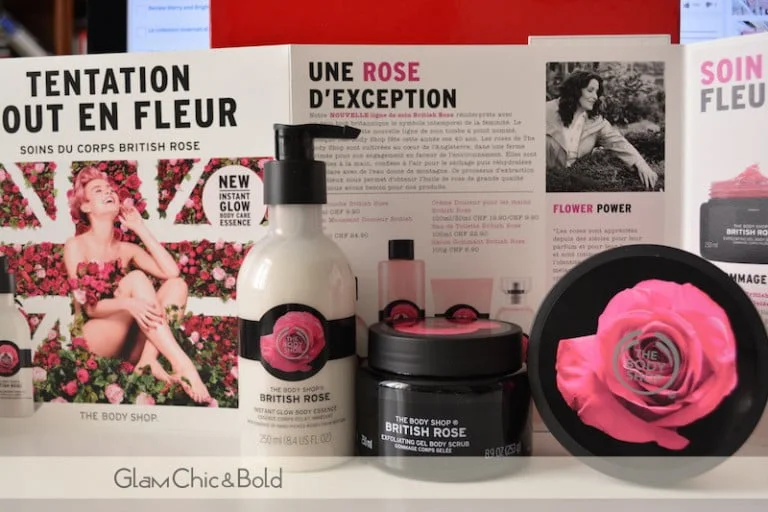 British Rose The Body Shop Scrub