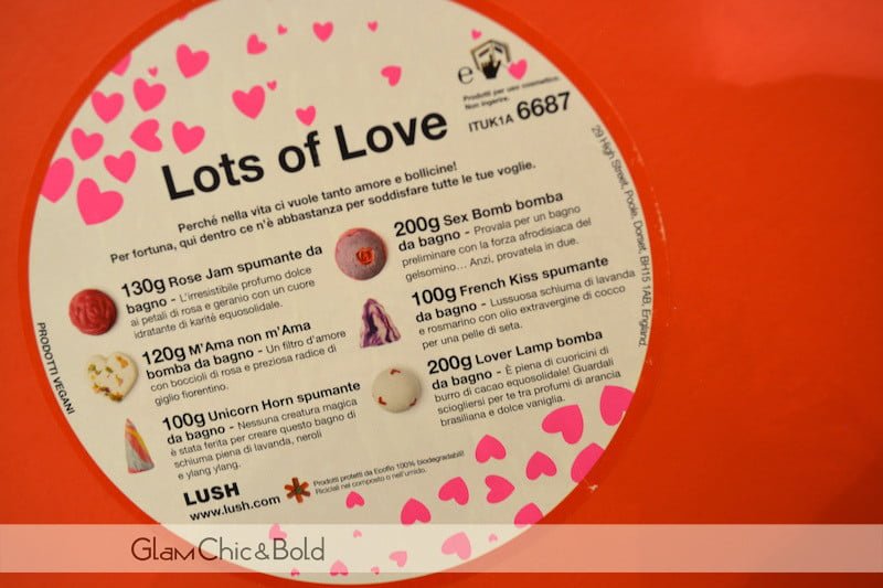 Lots of Love Lush San Valentino