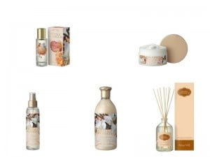 Nuova collezione bottega verde petali di vaniglia