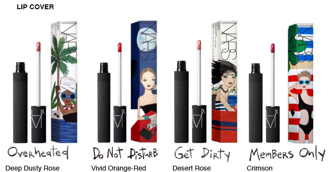 Lip Colors Nars Under Cover Summer 2016