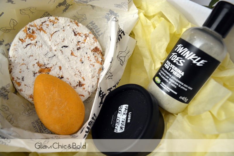 Lush prodotti piedi