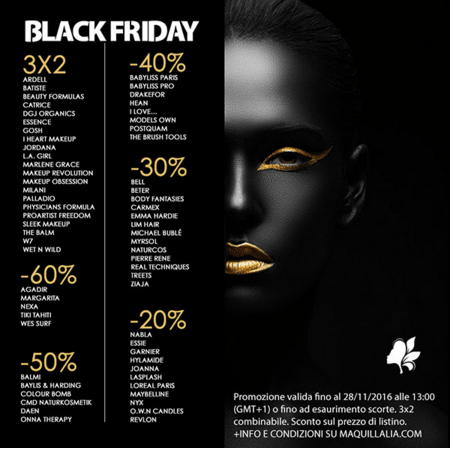 BlackFriday Maquillaia