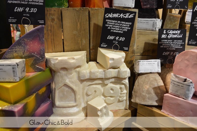 Sapone snow castle Lush