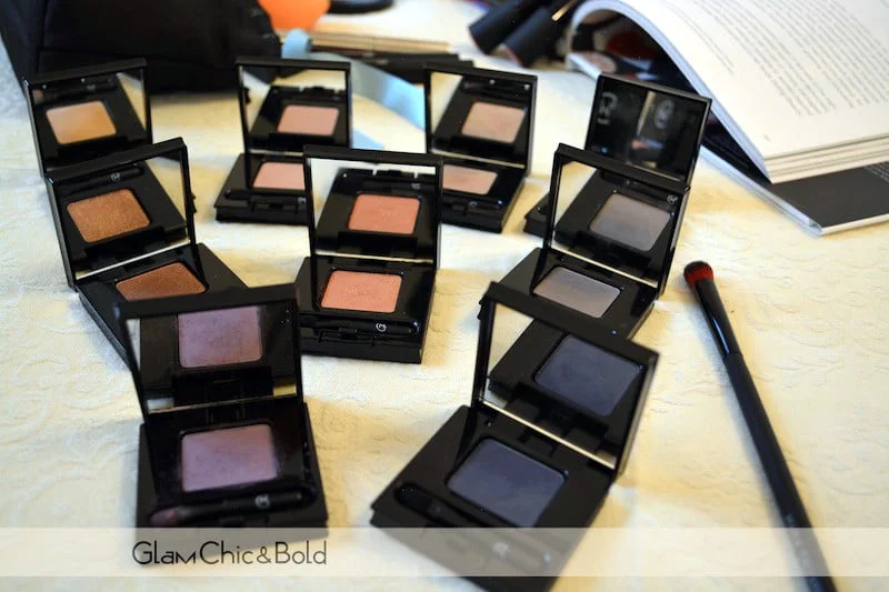 Corail collection eye shadows