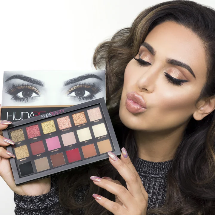 Palette gold rose Huda Beuaty