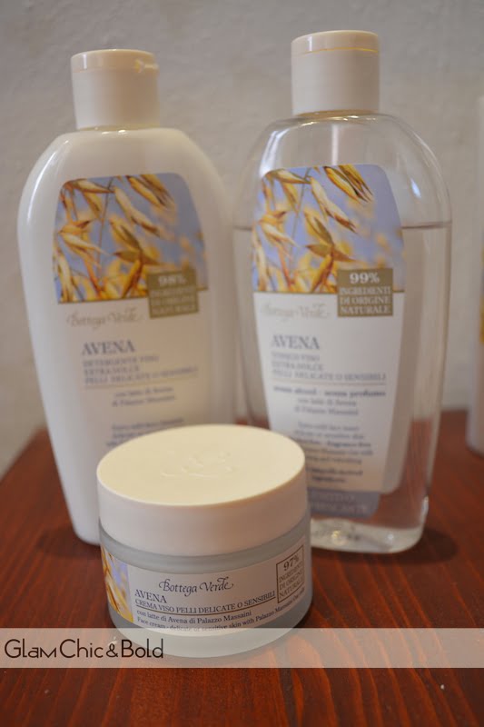 prodotti viso avena Bottega Verde