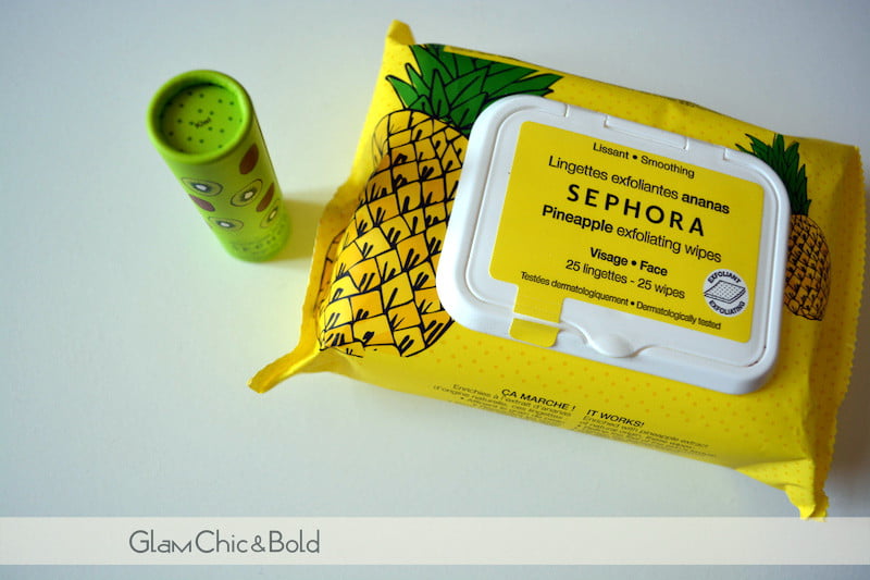 Sephora salviette e lip scrub