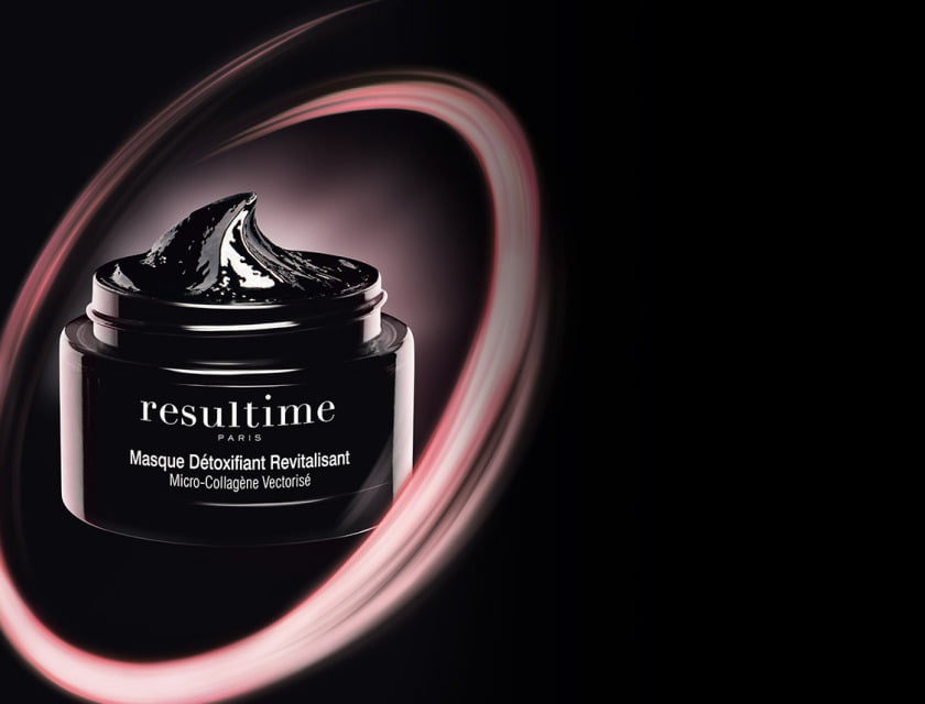 La maschera detossificante rivitalizzante anti-età di Resultime