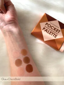 Pocket Palette Sephora warm brown
