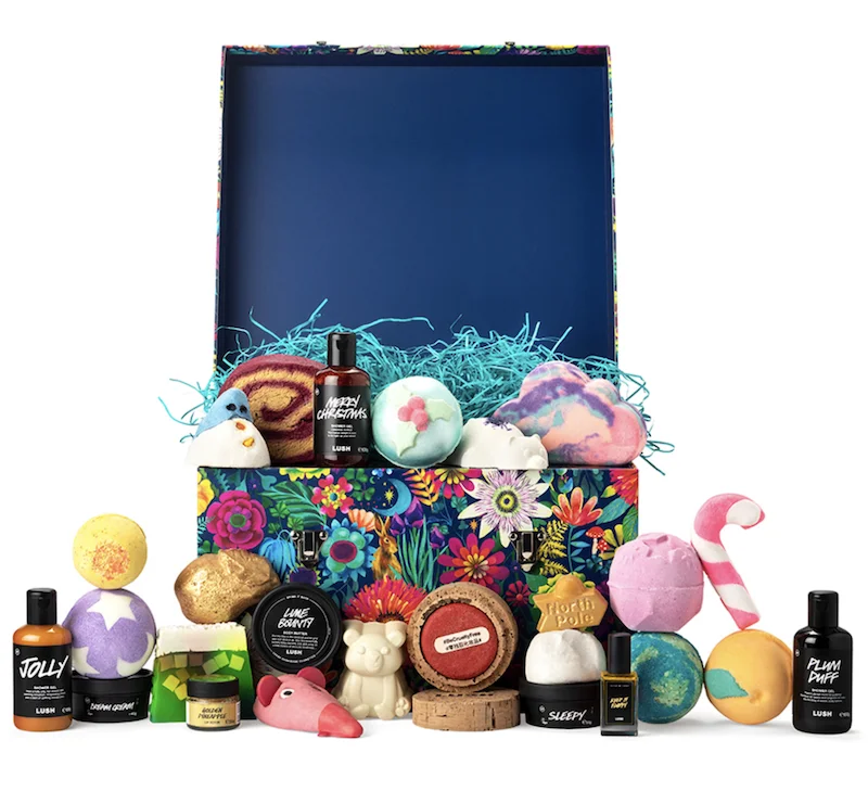 Calendario dell'avvento Lush Natale 2021